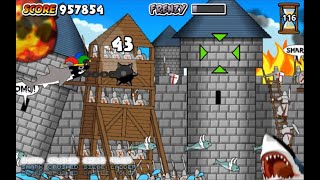 Medieval Shark  Flash Game 175 [upl. by Vincelette659]