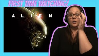 Alien 1979 MOVIE Reaction  First Time Watching [upl. by Tedmund]