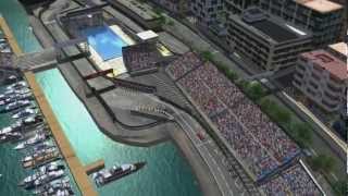 F1 2012 Grand Prix De Monaco Circuit [upl. by Soelch]