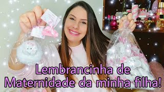 Lembrancinha de Maternidade Montei um super kit para Loise Maria [upl. by Eciram]