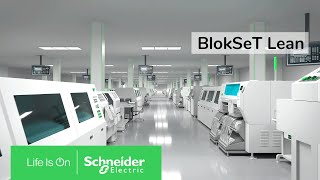 New Gen LV switchboard  BlokSeT Lean  Schneider Electric [upl. by Salene783]