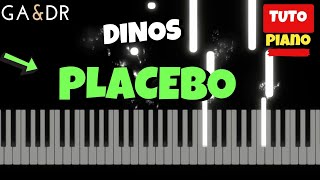 Dinos  Placebo  Piano Cover Tutorial [upl. by Nettle]