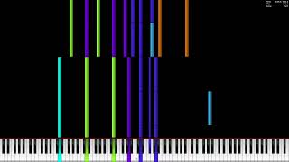 Black MIDI 55 quintillion notes with actual notes legit run [upl. by Audley]