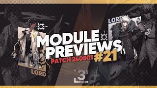 Module Upgrades Preview 240501 Lord  Wisadel  Logos [upl. by Aneert945]