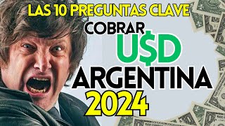 ¿COMO COBRAR EN DOLARES ARGENTINA 2024 Freelancers Argentina Exportacion de Servicios COM 7518 BCRA [upl. by Letnwahs]