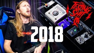 ULTIMATE METAL PEDAL BOARD 2018  My top pedals of 2018 [upl. by Aihsitan]