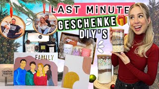 LAST MINUTE DIY Weihnachtsgeschenke selber machen 🎁 schnelle Geschenk DIY 2022  Cali Kessy [upl. by Norb]