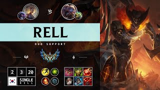 Rell Support vs Poppy  KR Challenger Patch 1413 [upl. by Atiken]