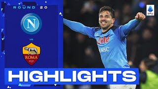 NapoliRoma 21  Simeone clinches late win for Napoli Goals amp Highlights  Serie A 202223 [upl. by Gayle]