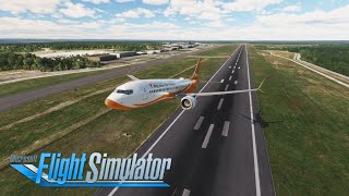 iFly Boeing 737 MAX 8 PREVIEW  First Takeoff [upl. by Htiffirg]