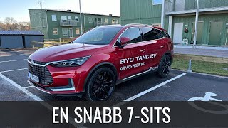 BYD Tang EV  Provkörning  Guiden om elbil [upl. by Tace]