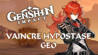 Vaincre HYPOSTASE GEO  GENSHIN IMPACT [upl. by Bein851]