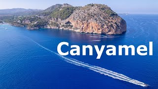 Canyamel  Mallorca by drone [upl. by Euqinemod742]