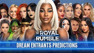 WWE Royal Rumble 2025  Womens Dream Entrants Predictions [upl. by Atram]