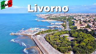 Livorno Coastal ViewDrone Footage [upl. by Eittol]