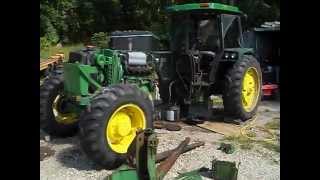 John Deere 2355 tractor split part 2 [upl. by Llekcir]