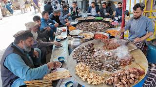 Kaleji liver fry recipe  Traditional Breakfast in Afghanistan [upl. by Adner]