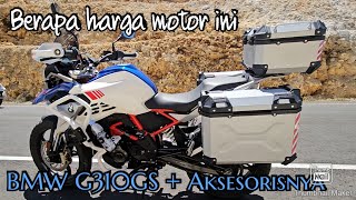 Berapa harga motor BMW G310GS  aksesorisnya [upl. by Ayotal]