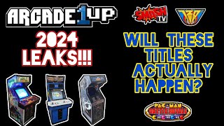 2024 Arcade1Up Leaks Lets Talk About These Titles And If They Will Actually Happen [upl. by Grieve]