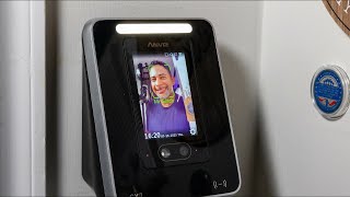 Anviz CX7 Easy to Set Up Facial Recognition Time Clock [upl. by Maryjo520]