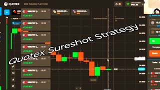 Quotex Sureshot Strategy  How Make Money From Quotex 2024  Quotex Se Pese Kese Kamaye [upl. by Tnahs650]