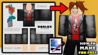 Complete Guide To Making Free Shirts On ROBLOX [upl. by Nidraj]