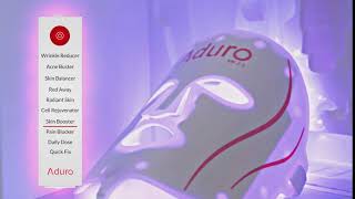 Aduro LED 71 Light Therapy Mask [upl. by Lyrad]