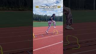 Hurdle Drill Rhythm Ladders 🚧 god hurdles speed [upl. by Ashling773]