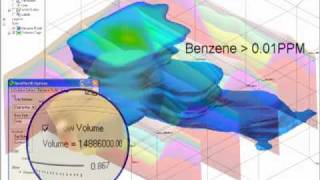 RockWorks Intro  Contaminant Plume Modeling [upl. by Chud]