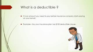 Deductible Copay and Coinsurance [upl. by Aierdna]