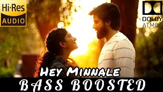 Hey Minnale BASS BOOSTED  Amaran  Sivakarthikeyan GV Prakash Kumar [upl. by Marthe]