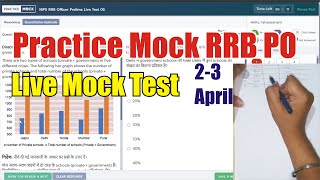 🎯PracticeMock RRB PO Live Mock Test 2024  23 April  How to Attempt Mock  rrbpo rrb [upl. by Olshausen770]