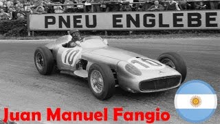 Juan Manuel Fangio  F1 Hall Of Champions 2 [upl. by Aytac36]