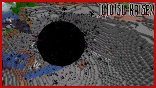 PLAY AS A CURSED SPIRIT BLACK HOLE YUKI amp MORE Minecraft Jujutsu Kaisen Mod Review [upl. by Gunilla]