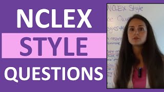 How to Answer NCLEX Style Questions for NCLEXRN amp Nursing School Exams [upl. by Peltz]