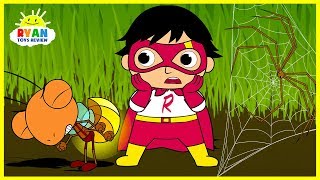 Ryan Shrinks in Bugs World Cartoon Animation for Children [upl. by Nightingale]