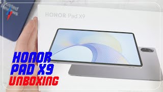 Honor Pad X9 Unboxing and First Look A new iPad killer [upl. by Latoniah460]