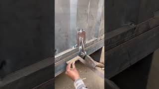 How to install hinge into truck trailer shorts [upl. by Perry]