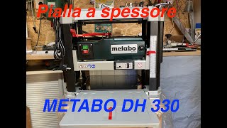 Pialla a spessore METABO DH 330 [upl. by Braun]