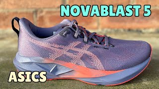 ASICS Novablast 5 Review  My Favorite ASICS Daily Trainer [upl. by Ennaitsirk]