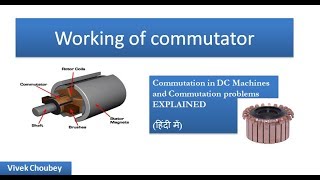 DC Machine में Commutator कैसे काम करता है जानिए हिंदी में [upl. by Nashoma21]