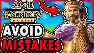 Age of Empires Mobile BEGINNERS GUIDE  Tips for NEW Players [upl. by Akers]