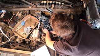 2001 Chevy LB7 injector replacement part 2 [upl. by Chrystel839]