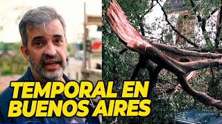 TEMPORAL ATR EN BUENOS AIRES SE CAYERON MÁS DE 600 ÁRBOLES  Informe de Martín Ciccioli [upl. by Perreault]