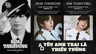 VKOOK•ONESHOT ABO YÊU ANH TRAI LÀ THIẾU TƯỚNG [upl. by Janeen]