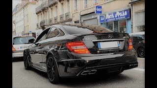 MercedesBenz C63 AMG W204 Epic Sound Compilation [upl. by Amimej]