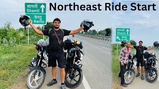 Northeast Monsoon Ride Start  Haryana To Northeast Bike Ride Heaven Yatri [upl. by Kitrak]