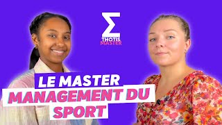 Le Master Management du Sport MS  Thotis Master [upl. by Pedrick]