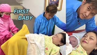 21 YEARS OLD FIRST BABY  NORMAL DELIVERY  BIRTH VLOG [upl. by Laforge]