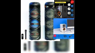 Wireless Bluetooth Speakers Karaoke Woofer Portable High power by AliExpress com [upl. by Omari]